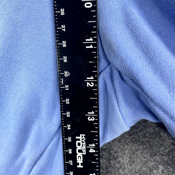 Aerie Sweatpants Women's Large Blue Weekend Kick-It High Waisted Flare Pants - Picture 4 of 8